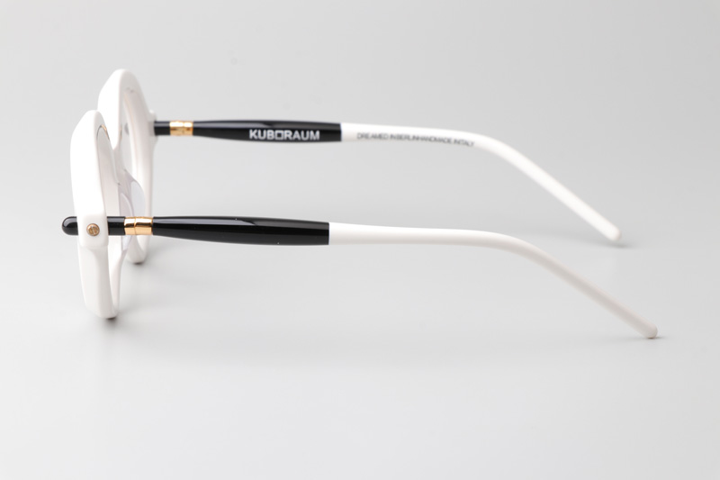 Maske P18 Eyeglasses White