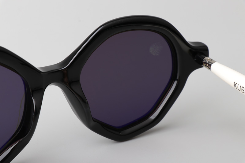 Maske P18 Sunglasses Black White Gray