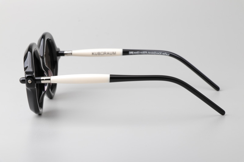 Maske P18 Sunglasses Black White Gray