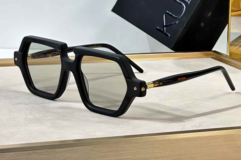 Maske P19 Sunglasses Matte Black Tortoise Gray