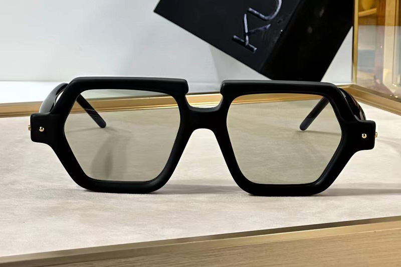 Maske P19 Sunglasses Matte Black Tortoise Gray