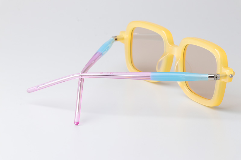 Maske P2 Sunglasses Yellow Light Brown