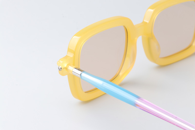 Maske P2 Sunglasses Yellow Light Brown