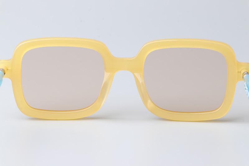 Maske P2 Sunglasses Yellow Light Brown