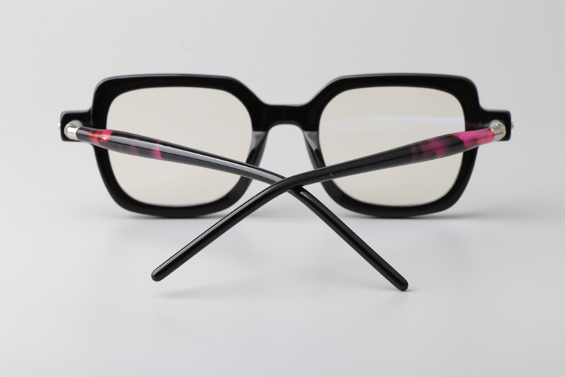 Maske P4 Eyeglasses Black Wine