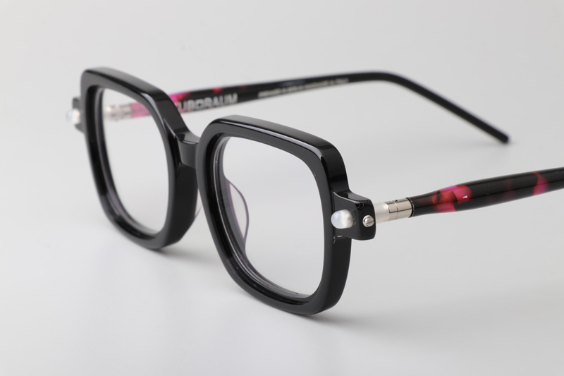 Maske P4 Eyeglasses Black Wine