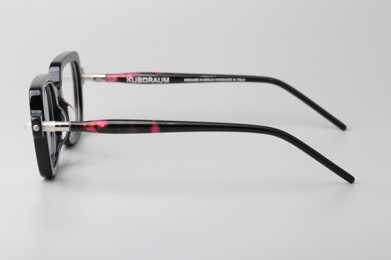 Maske P4 Eyeglasses Black Wine