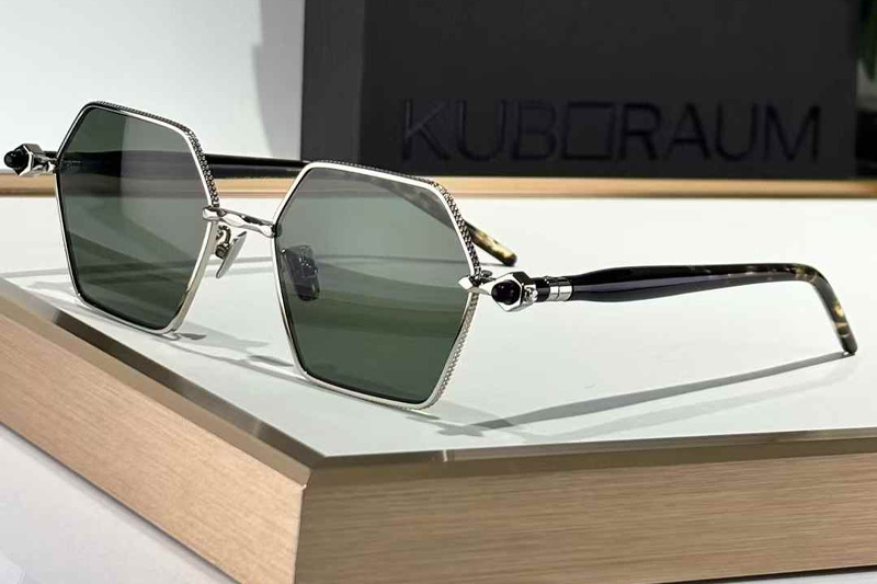 Maske P70 Sunglasses Silver Green