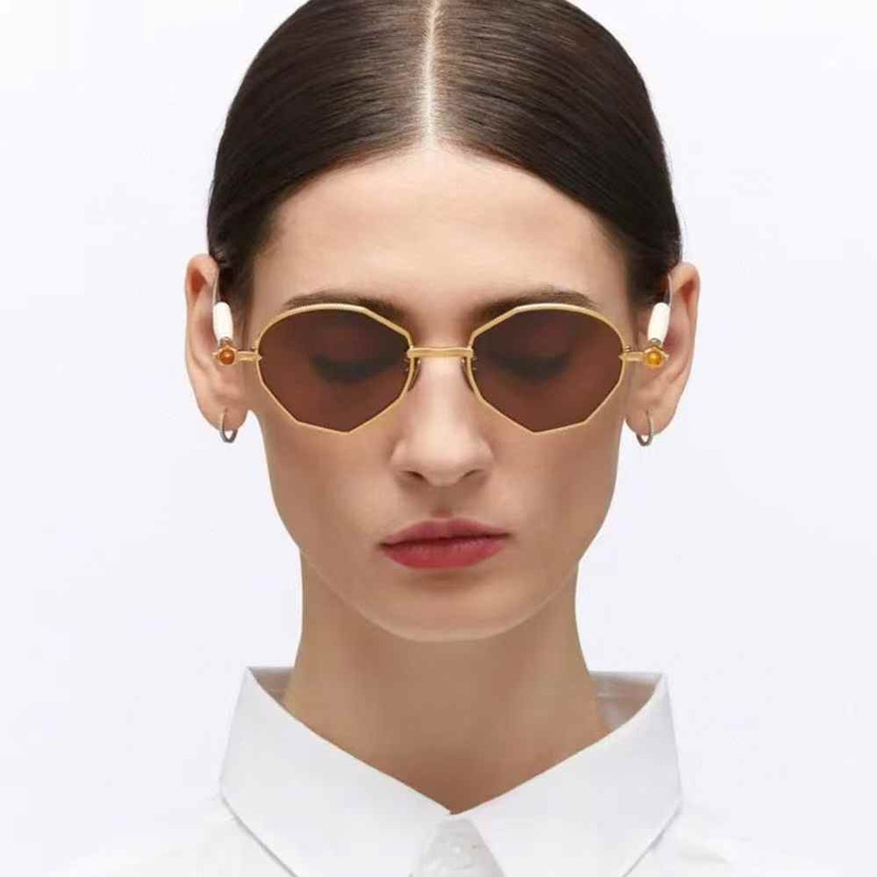 Maske P71 Sunglasses Gold Brown