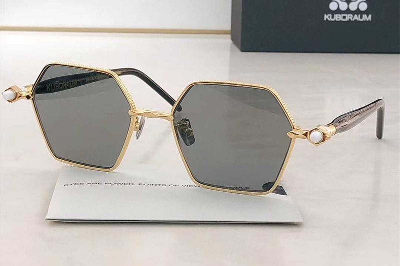 Maske P80 Sunglasses Gold Gray