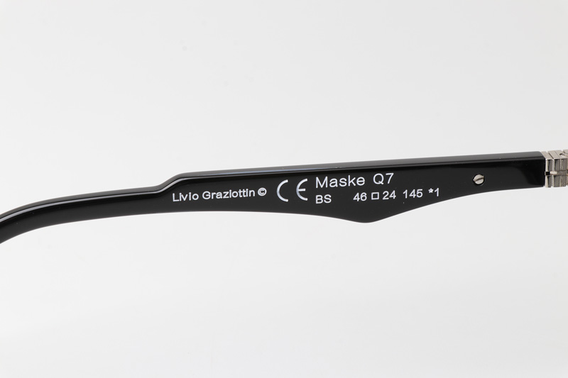 Maske Q7 Sunglasses Black Gray