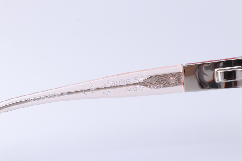 Maske S2 Eyeglasses Tortoise Pink