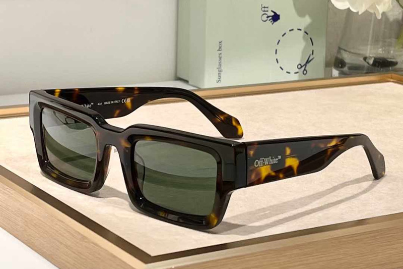 OERI089F Sunglasses Tortoise Green