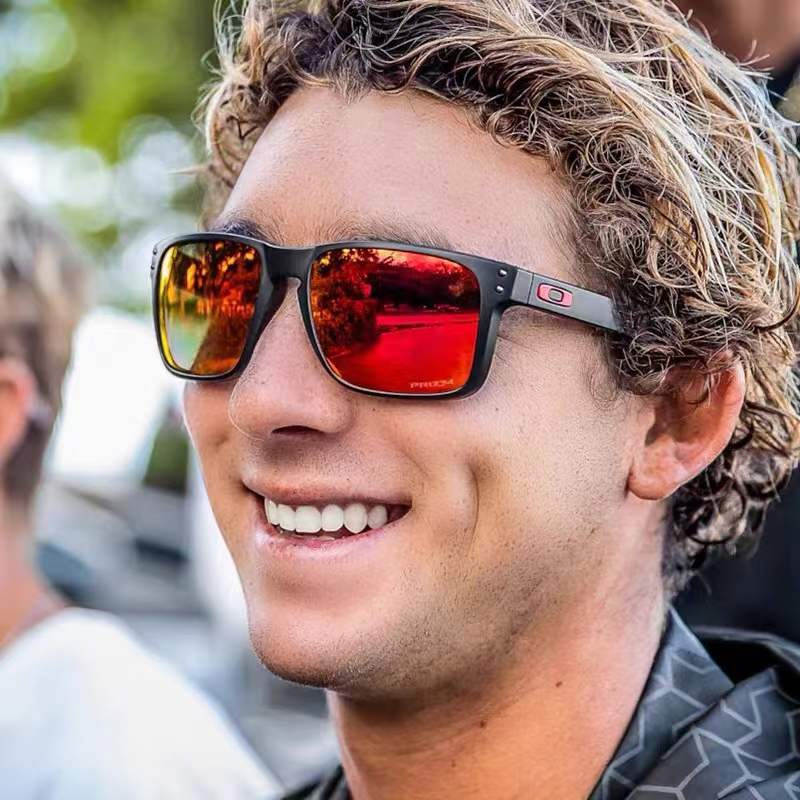 OO9417 Sunglasses Black Yellow Flash