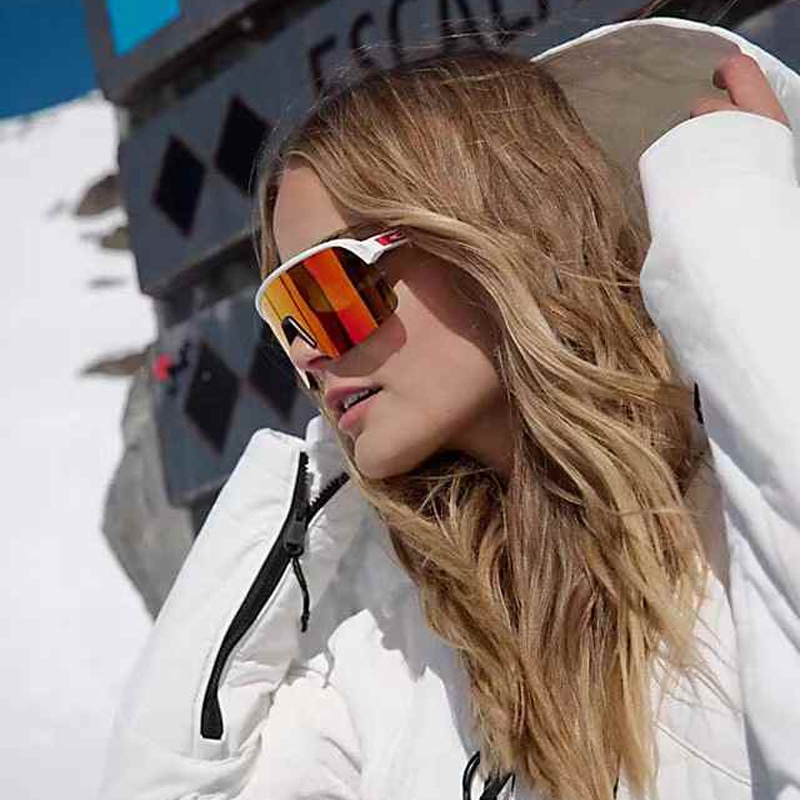 OO9463 Sunglasses White Red Flash