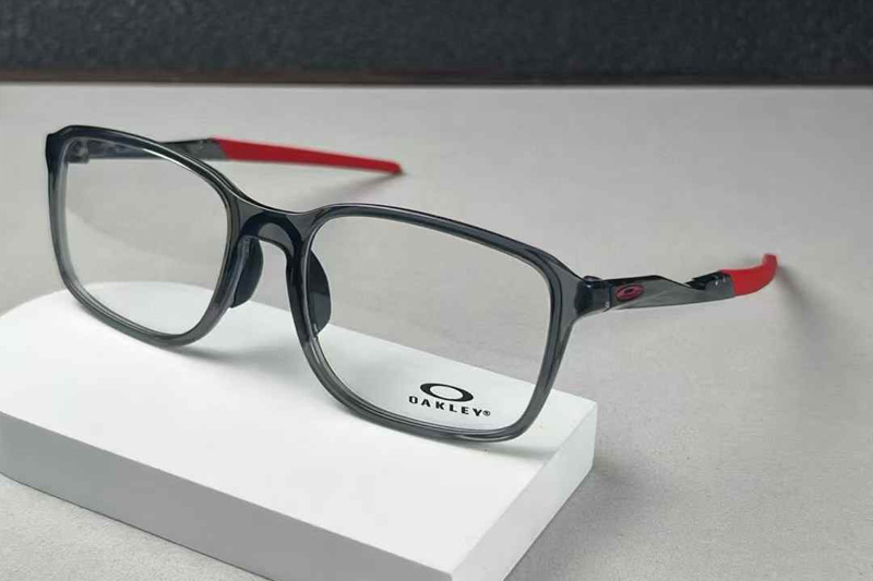 OX8145D Eyeglasses Transparent Gray