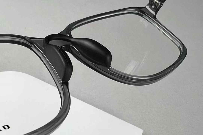 OX8145D Eyeglasses Transparent Gray