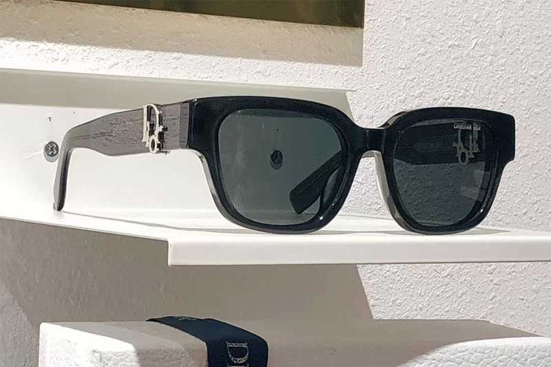 Oblique S11 Sunglasses Black Silver Gray