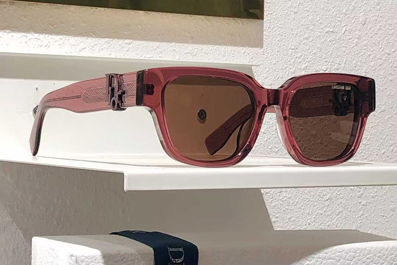 Oblique S11 Sunglasses Red Brown