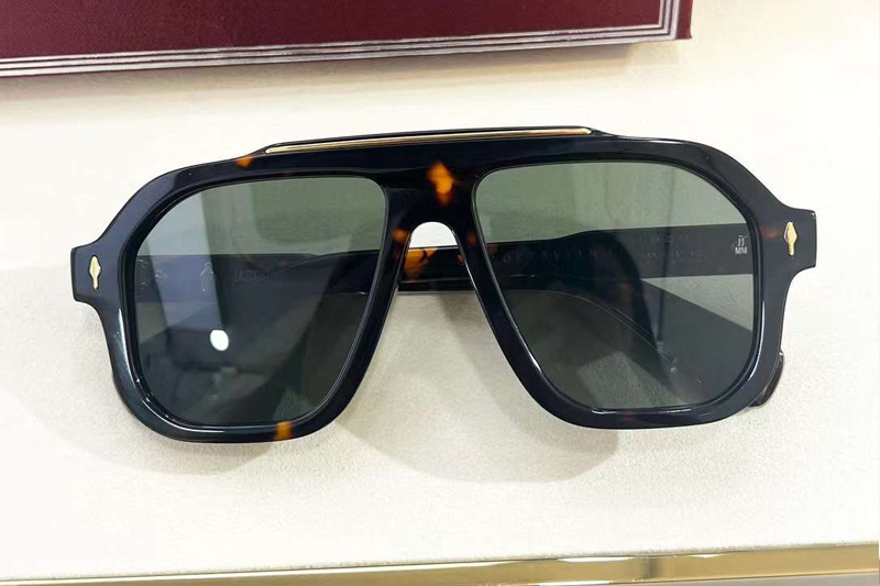 Octavian Sunglasses Tortoise Green