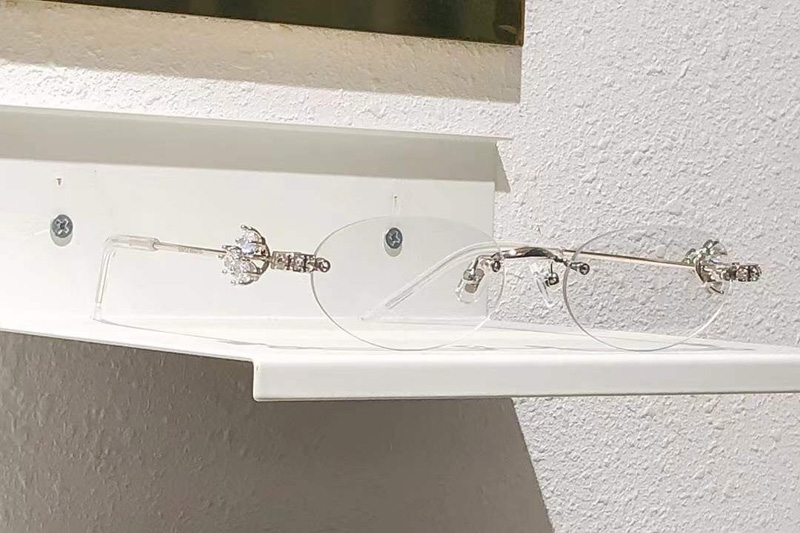 Orora Sunglasses Silver Clear