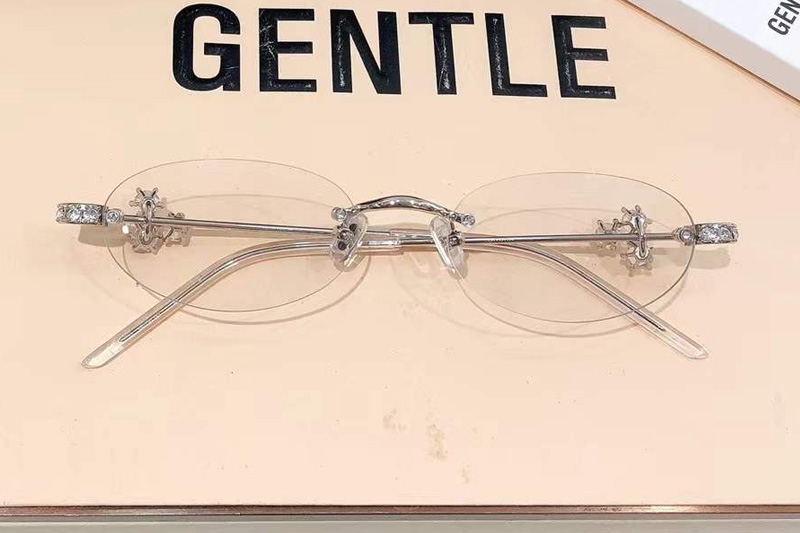 Orora Sunglasses Silver Clear