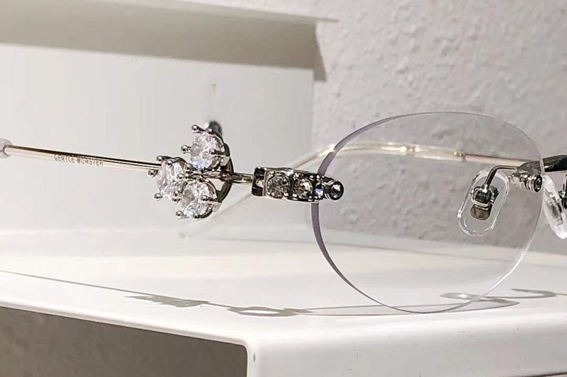 Orora Sunglasses Silver Clear