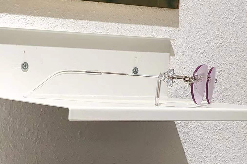 Orora Sunglasses Silver Purple