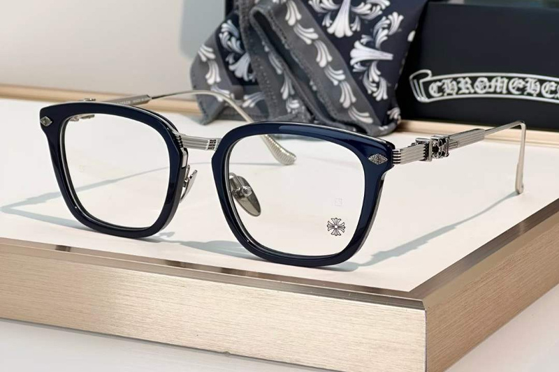 Overpoked Eyeglasses Blue