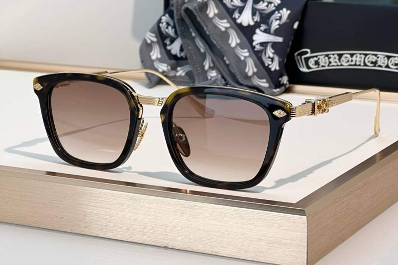 Overpoked Sunglasses Tortoise Gradient Brown
