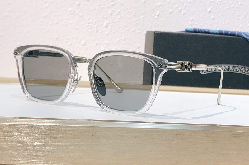 Overpoked Sunglasses Transparent Gray