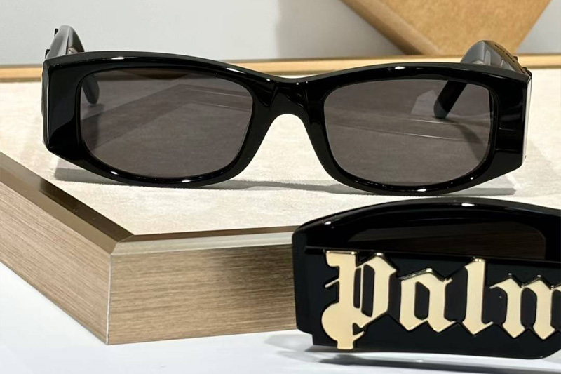 PERI001 Sunglasses Black Gold Gray