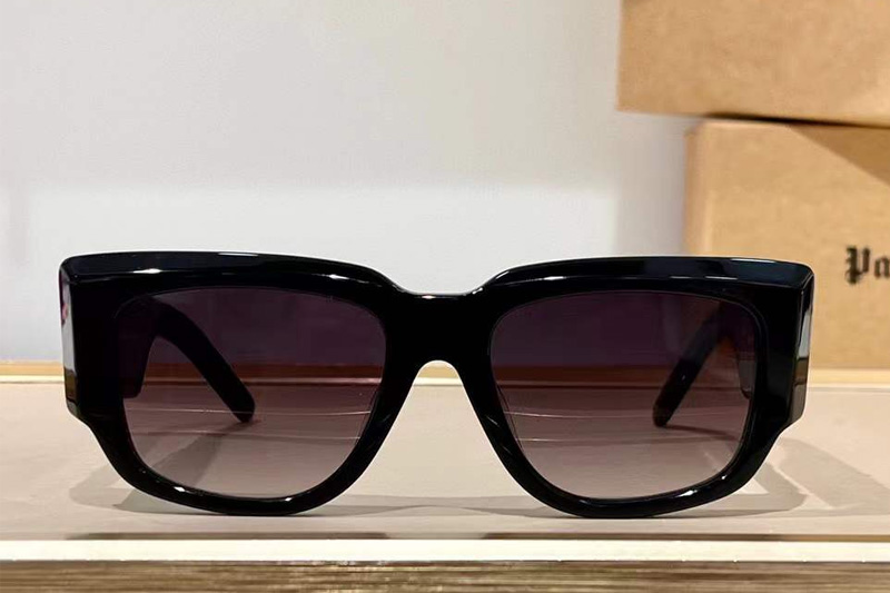 PERI005S Sunglasses Black Gradient Gray