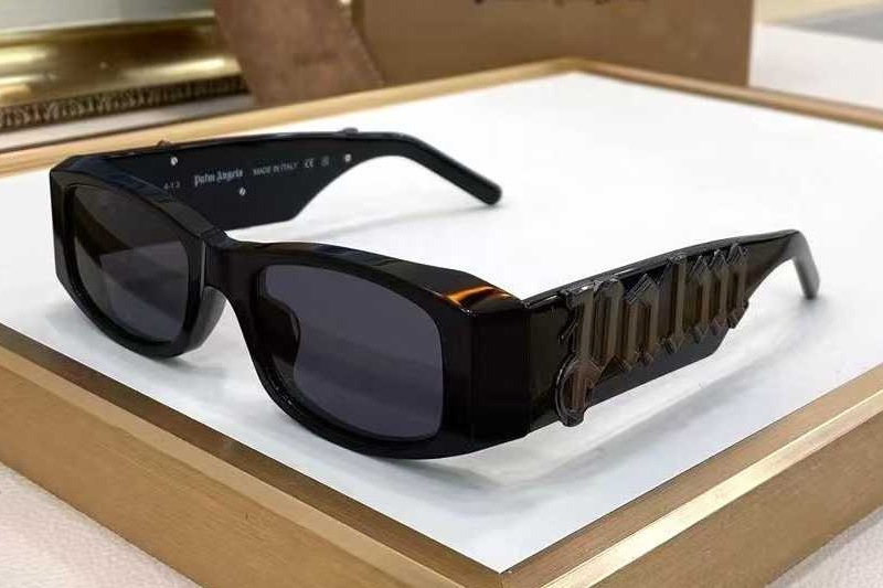 PERI007 Sunglasses Black Gunmetal Gray