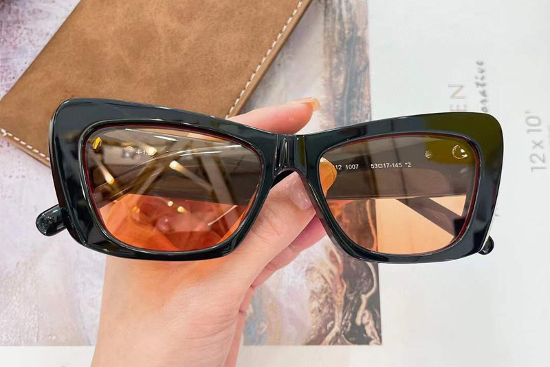 PERI012F Sunglasses Black Gradient Pink