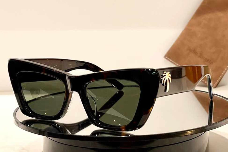 PERI012F Sunglasses Tortoise Green