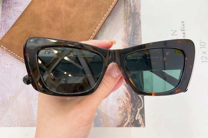 PERI012F Sunglasses Tortoise Green