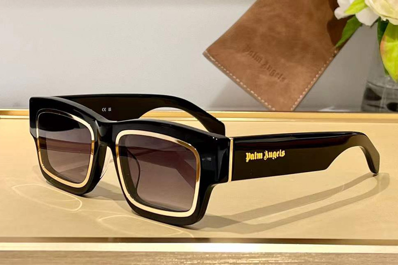 PERI030S Sunglasses Black Gradient Gray