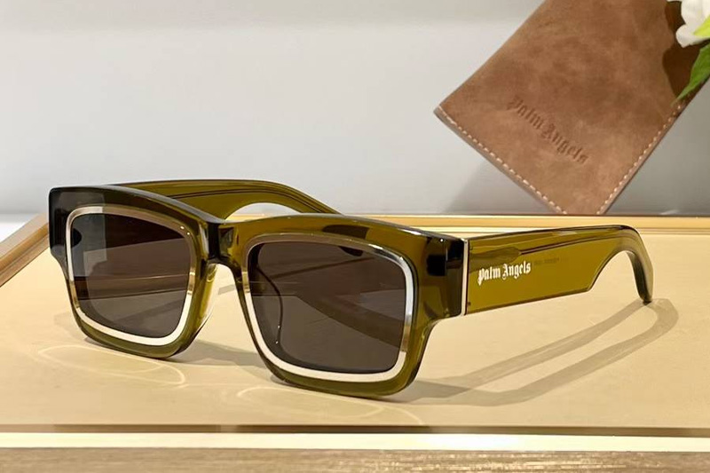 PERI030S Sunglasses Green Gray