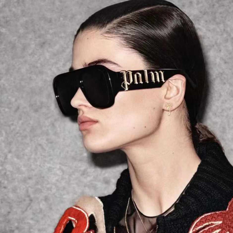 PERI043 Sunglasses Black Gold Gray