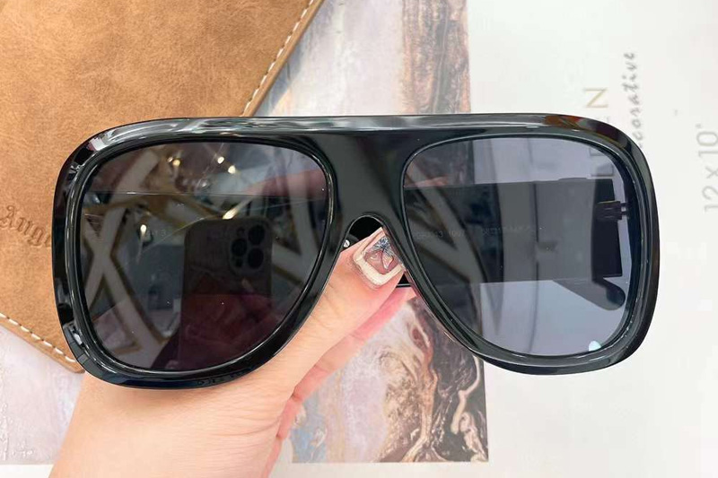 PERI043 Sunglasses Black Gunmetal Gray