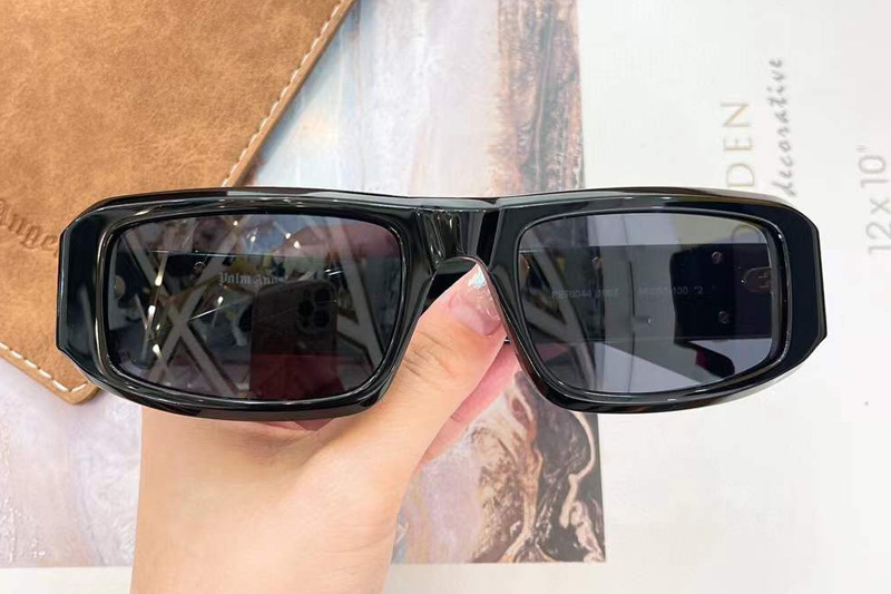 PERI044 Sunglasses Black Gunmetal Gray
