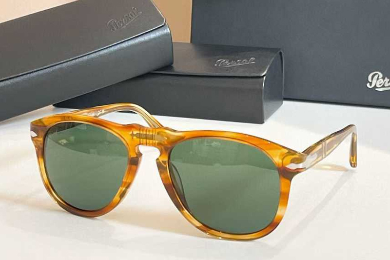 PL649S Sunglasses Light Tortoise Green