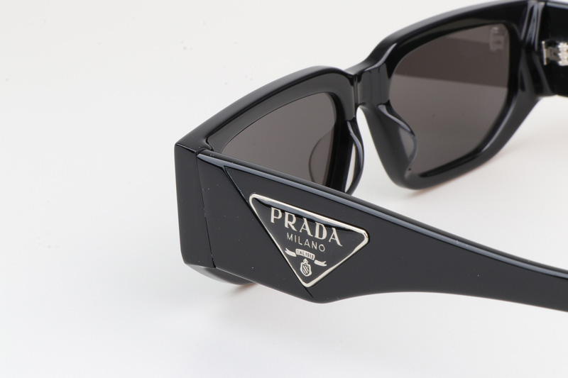 PR09Z Sunglasses Black Gray