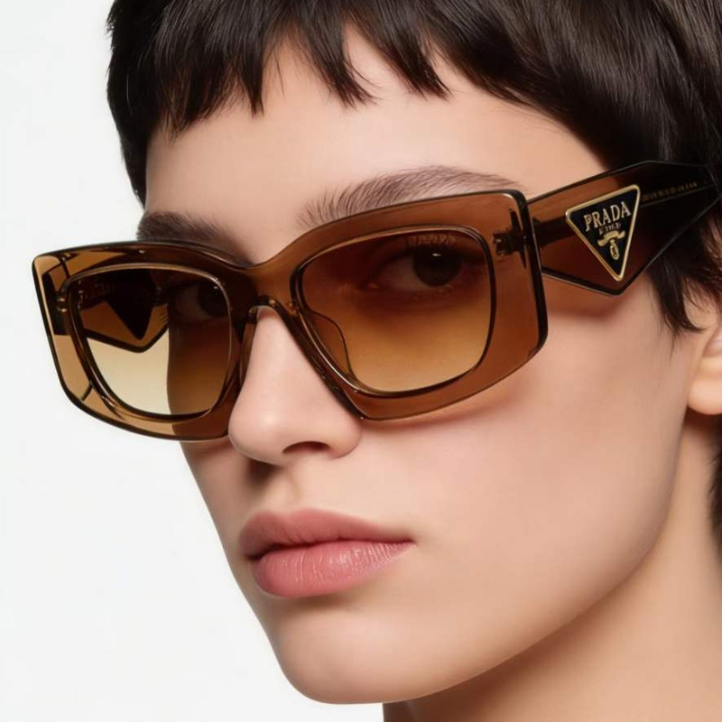 PR2200S Sunglasses Brown Gradient Brown