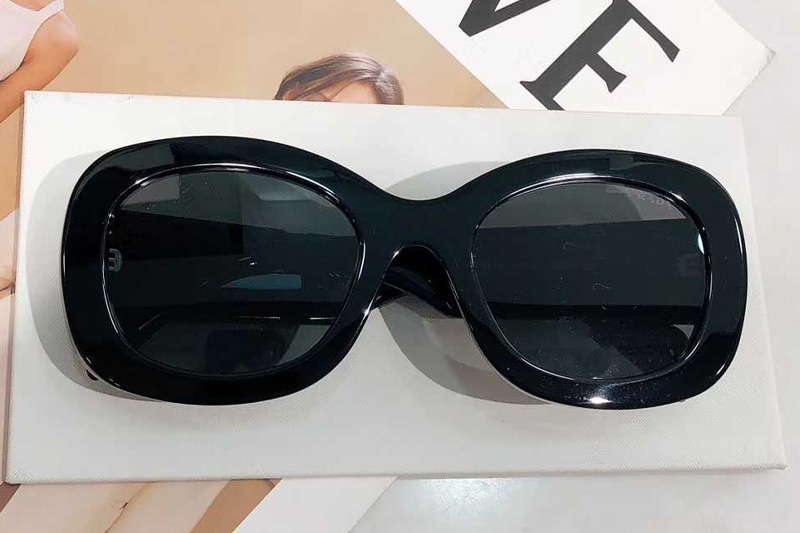 PRA13S Sunglasses Black Gray