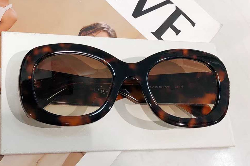 PRA13S Sunglasses Tortoise Gradient Brown