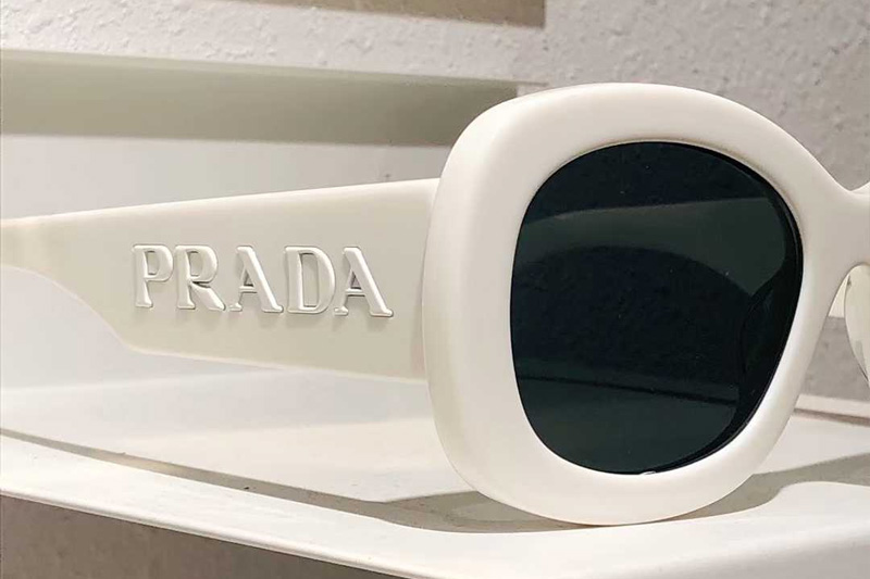 PRA13S Sunglasses White Gray