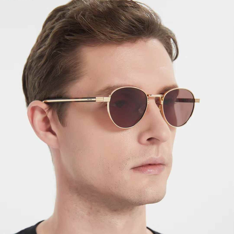 PRB52S Sunglasses Gold Tortoise Brown