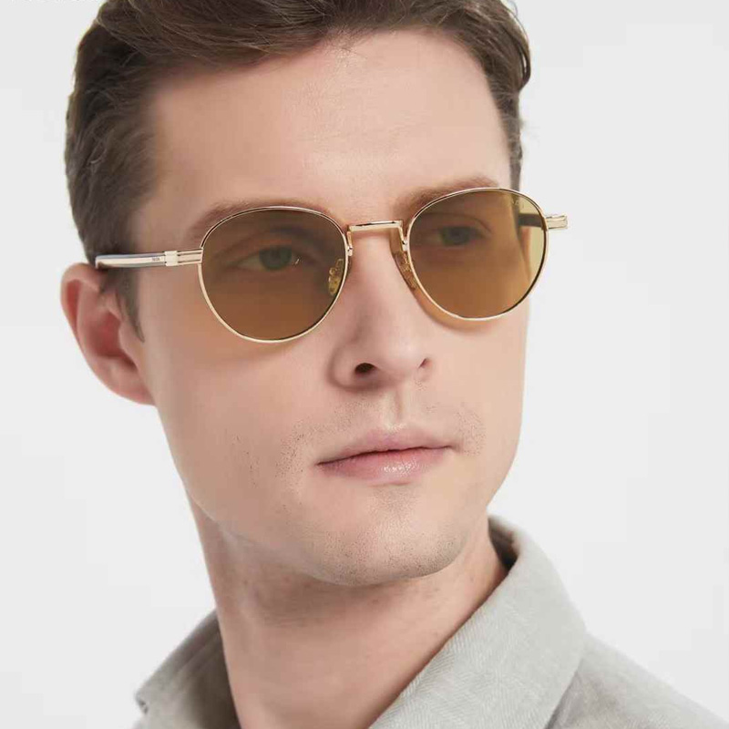 PRB52S Sunglasses Gold Tortoise Green